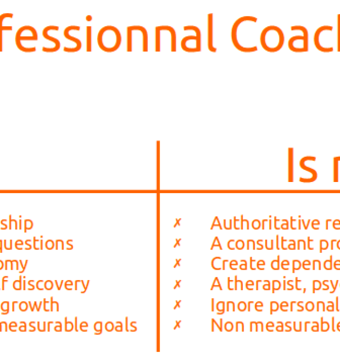 Coaching professionnel : EST-OU N&rsquo;EST PAS